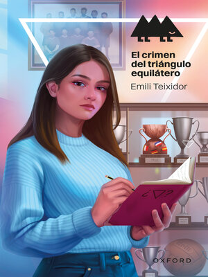cover image of El crimen del triángulo equilátero